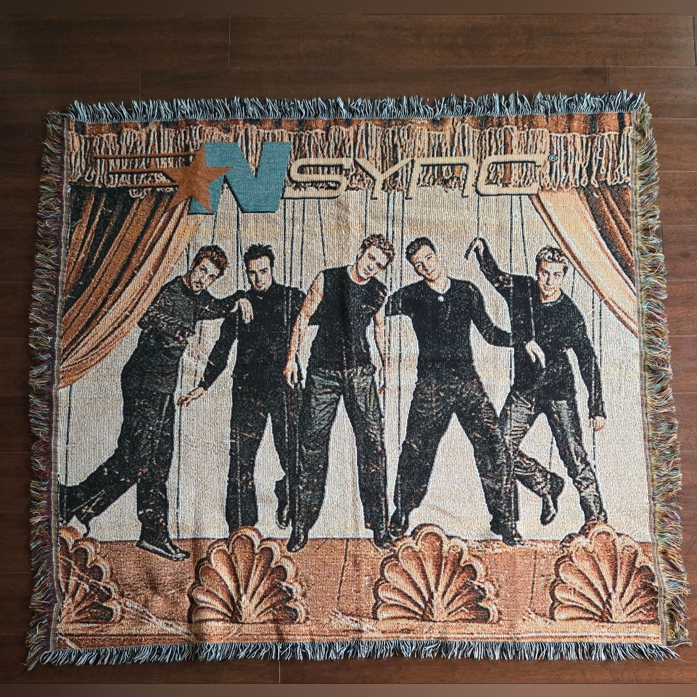Vintage N'Sync The Northwest Company Blanket